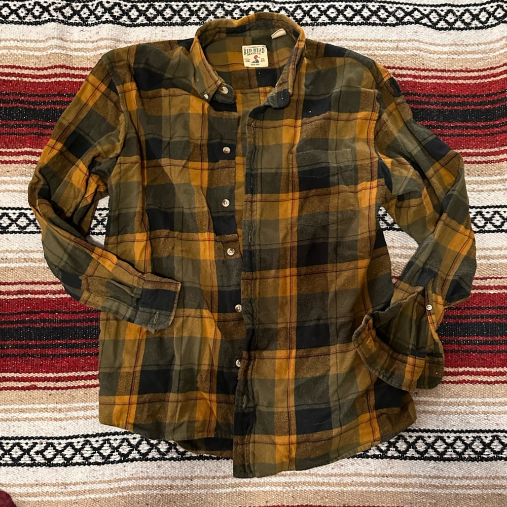 Men’s Red Head Flannel